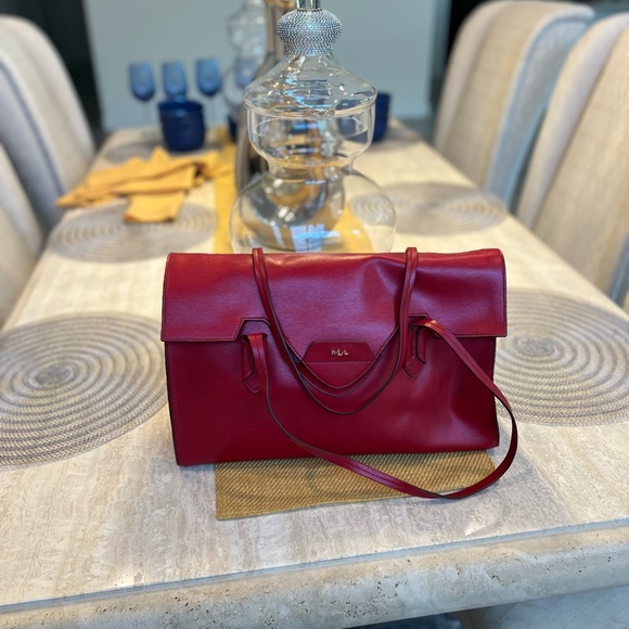 Ralph Lauren Leather Hand Bag - Picture 5 of 5